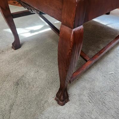 Antique Chaise Longue 43x21x38