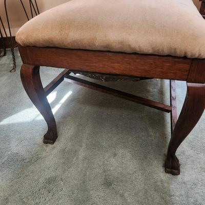 Antique Chaise Longue 43x21x38
