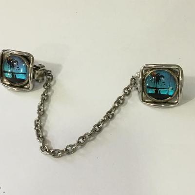 Vintage sweater guard/clip