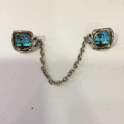 Vintage sweater guard/clip