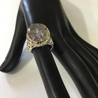 Chunky fashion ring