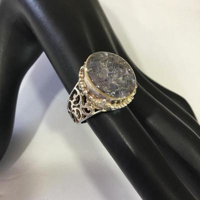 Chunky fashion ring