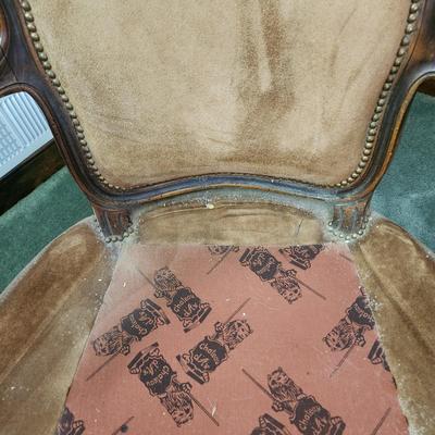 Antique Chateau d'Ax Armchair