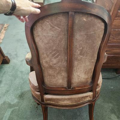 Antique Chateau d'Ax Armchair