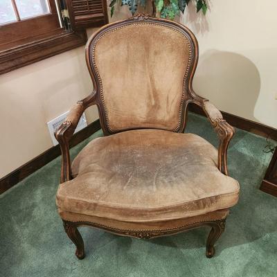 Antique Chateau d'Ax Armchair