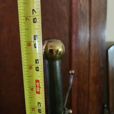 Vintage Heavy Metal Coat Hat Stand