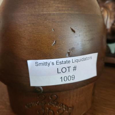 Vintage Wood Hat Block