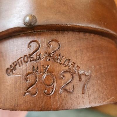 Vintage Wood Hat Block