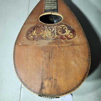 Antique 12 String Mandolin, mandriola ,tricordio Menzenhauer & Schmidt