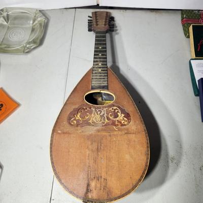 Antique 12 String Mandolin, mandriola ,tricordio Menzenhauer & Schmidt