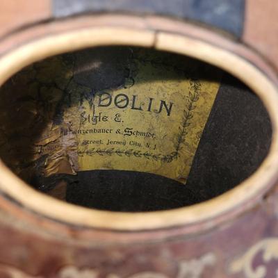 Antique 12 String Mandolin, mandriola ,tricordio Menzenhauer & Schmidt