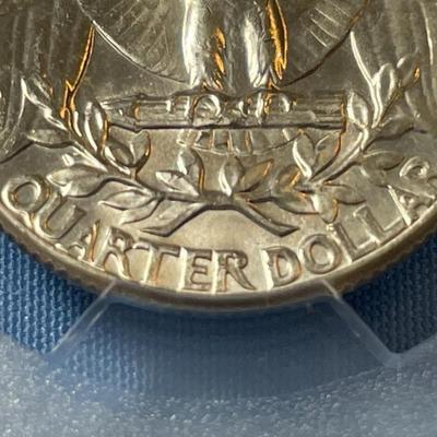 PCGS CERTIFIED 1964-P MS65 FS-901 TYPE-B REVERSE WASHINGTON SILVER QUARTER AS PICTURED.