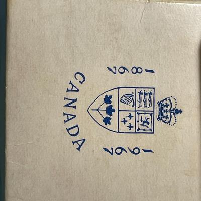 Canada 1867 - 1967 Confederation Centennial Sterling Silver Medal in Original Packaging as Pic'd.