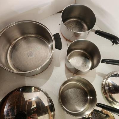 Paul Revere Copper Cookware Pots