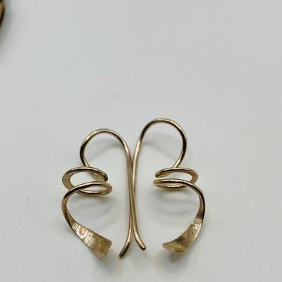 LOT 36: Sterling Silver Earrings and Bracelet