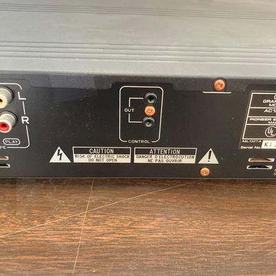 LOT 295: Pioneer Graphic Equalizer Model GR-777