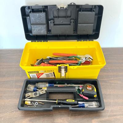 LOT 53: Assorted Craftsman Tools and Two Toolboxes with Contents