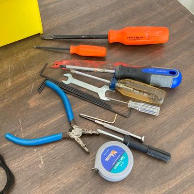LOT 53: Assorted Craftsman Tools and Two Toolboxes with Contents