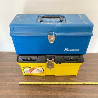 LOT 53: Assorted Craftsman Tools and Two Toolboxes with Contents