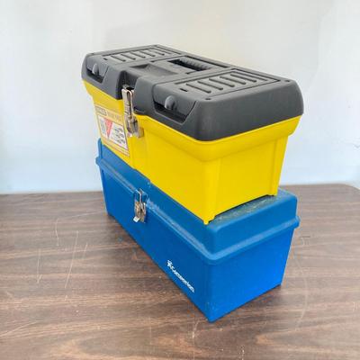 LOT 53: Assorted Craftsman Tools and Two Toolboxes with Contents