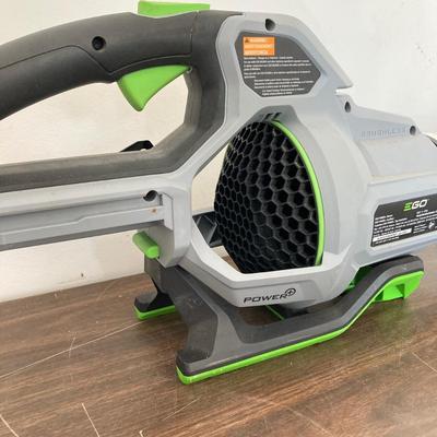 LOT 54: Pair of Power Blowers - Greenworks Pro, Model LB6500 with Two Batteries and One Power Charger