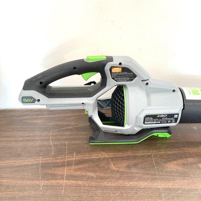 LOT 54: Pair of Power Blowers - Greenworks Pro, Model LB6500 with Two Batteries and One Power Charger