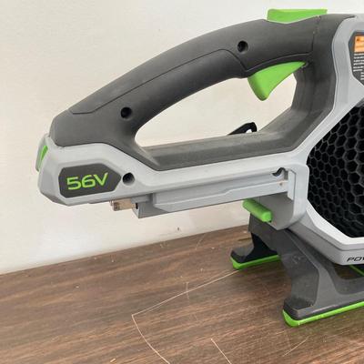 LOT 54: Pair of Power Blowers - Greenworks Pro, Model LB6500 with Two Batteries and One Power Charger