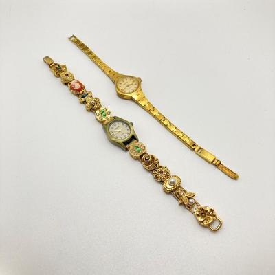 LOT 55: Watch Collection - Elgin DeLuxe 10K Gold Filled, Gruen and Admark Swiss