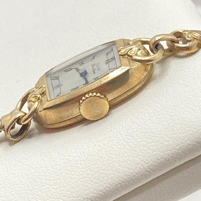LOT 55: Watch Collection - Elgin DeLuxe 10K Gold Filled, Gruen and Admark Swiss