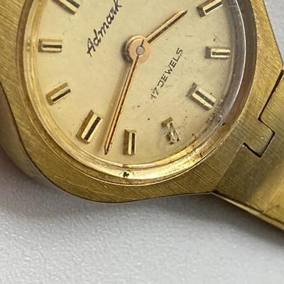 LOT 55: Watch Collection - Elgin DeLuxe 10K Gold Filled, Gruen and Admark Swiss