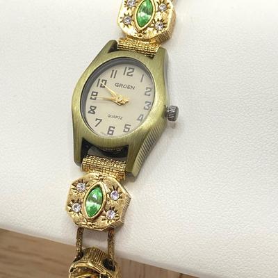 LOT 55: Watch Collection - Elgin DeLuxe 10K Gold Filled, Gruen and Admark Swiss