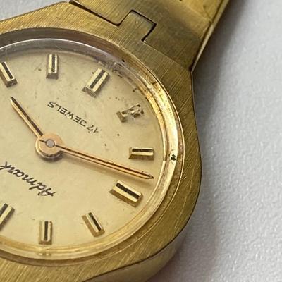 LOT 55: Watch Collection - Elgin DeLuxe 10K Gold Filled, Gruen and Admark Swiss