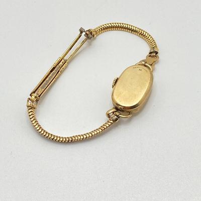 LOT 55: Watch Collection - Elgin DeLuxe 10K Gold Filled, Gruen and Admark Swiss