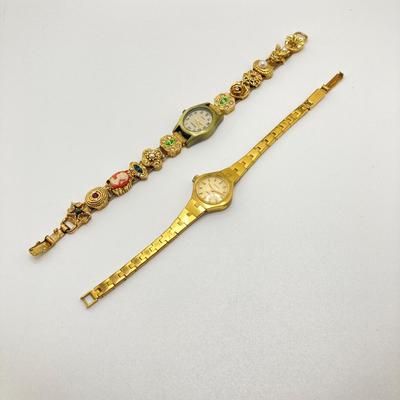 LOT 55: Watch Collection - Elgin DeLuxe 10K Gold Filled, Gruen and Admark Swiss