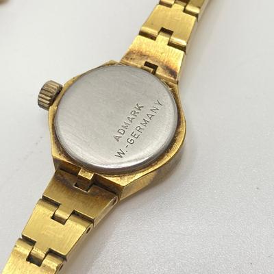 LOT 55: Watch Collection - Elgin DeLuxe 10K Gold Filled, Gruen and Admark Swiss