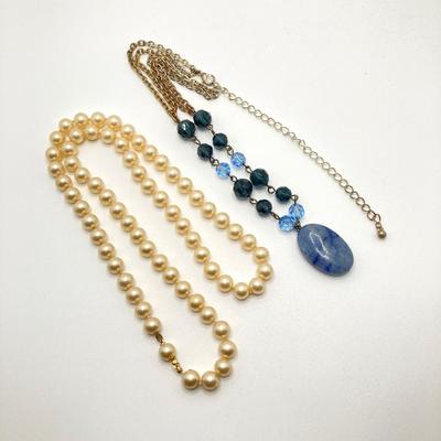 LOT 60: Fashion Jewelry - Faux Pearl Necklaces, Earrings and More