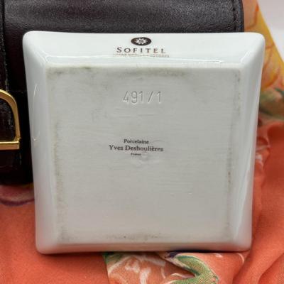 LOT 65: Donna Karan 3.4 oz. Eau De Parfum, Pen/Pencil Set, Limoges Trinket Box, Travel Jewelry Case & More