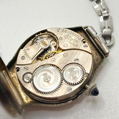 LOT 66: Vintage Elgin 14K Gold Filled Monogrammed Watch