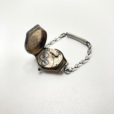 LOT 66: Vintage Elgin 14K Gold Filled Monogrammed Watch
