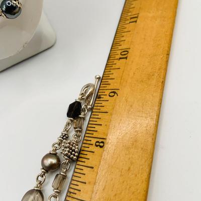 LOT 72: Two Fashion Jewelry Necklaces and Matching Bracelets