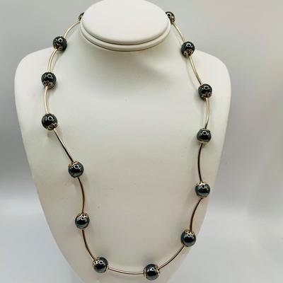 LOT 72: Two Fashion Jewelry Necklaces and Matching Bracelets