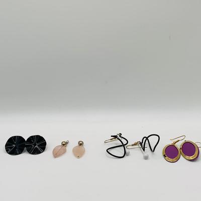 LOT 73: Collection of 25 Pairs of Fashion Jewelry Pierced Earring
