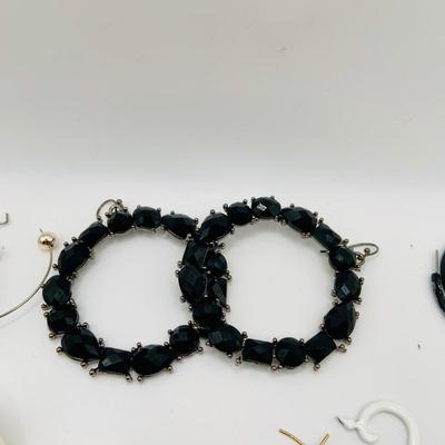 LOT 73: Collection of 25 Pairs of Fashion Jewelry Pierced Earring