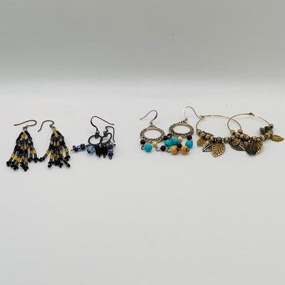 LOT 73: Collection of 25 Pairs of Fashion Jewelry Pierced Earring