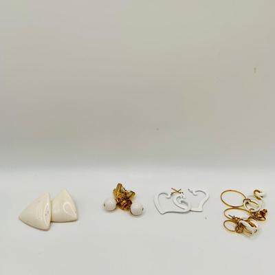 LOT 73: Collection of 25 Pairs of Fashion Jewelry Pierced Earring
