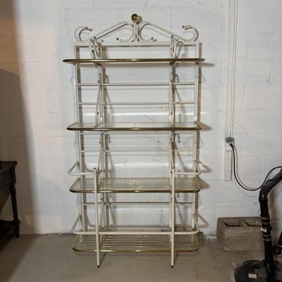 LOT 91: Bakers Rack
