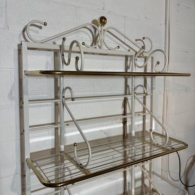 LOT 91: Bakers Rack