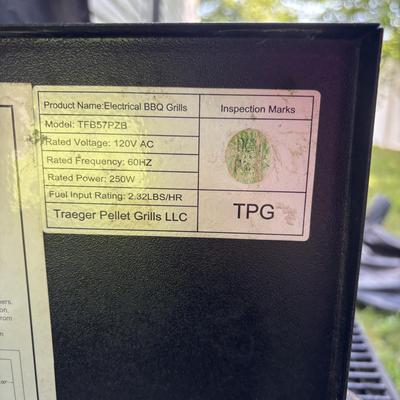 LOT 108: Traeger Pellet Grill Model TFB57PZB