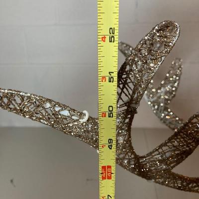 LOT 276: Three Piece Outdoor Christmas Lighted Deer Family Display