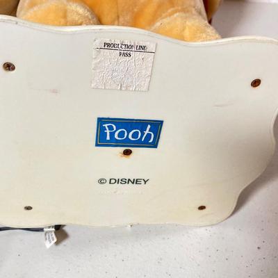 LOT 279: Disney's Winnie the Pooh and Tigger Telco Motion-ette Electronic Display Figures with Adapters